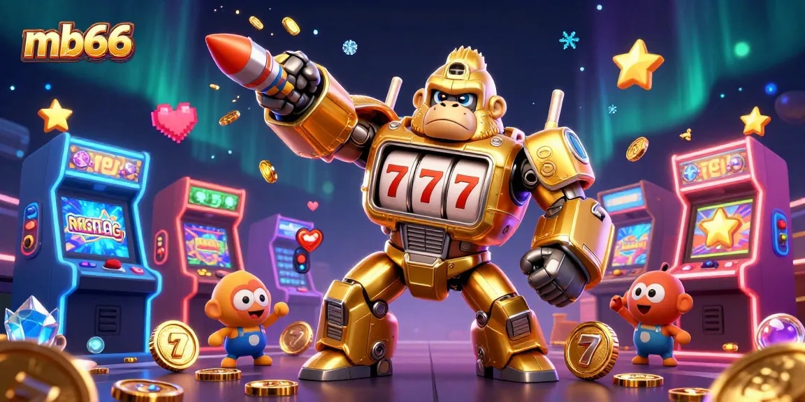 Spin to win at mb66 with vibrant 3D casino action featuring slots, jackpot, and exciting gaming elements.