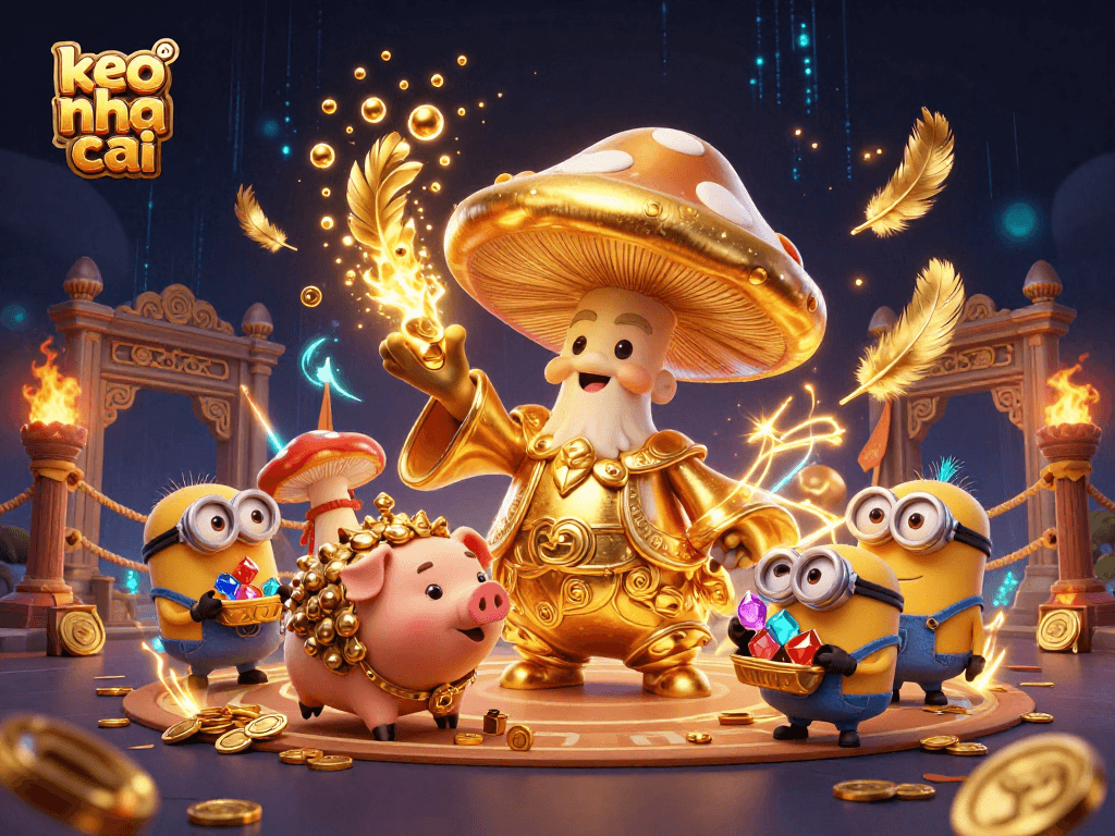 Engage in thrilling gaming with keo nha cai as magical characters transform the casino world with treasure.