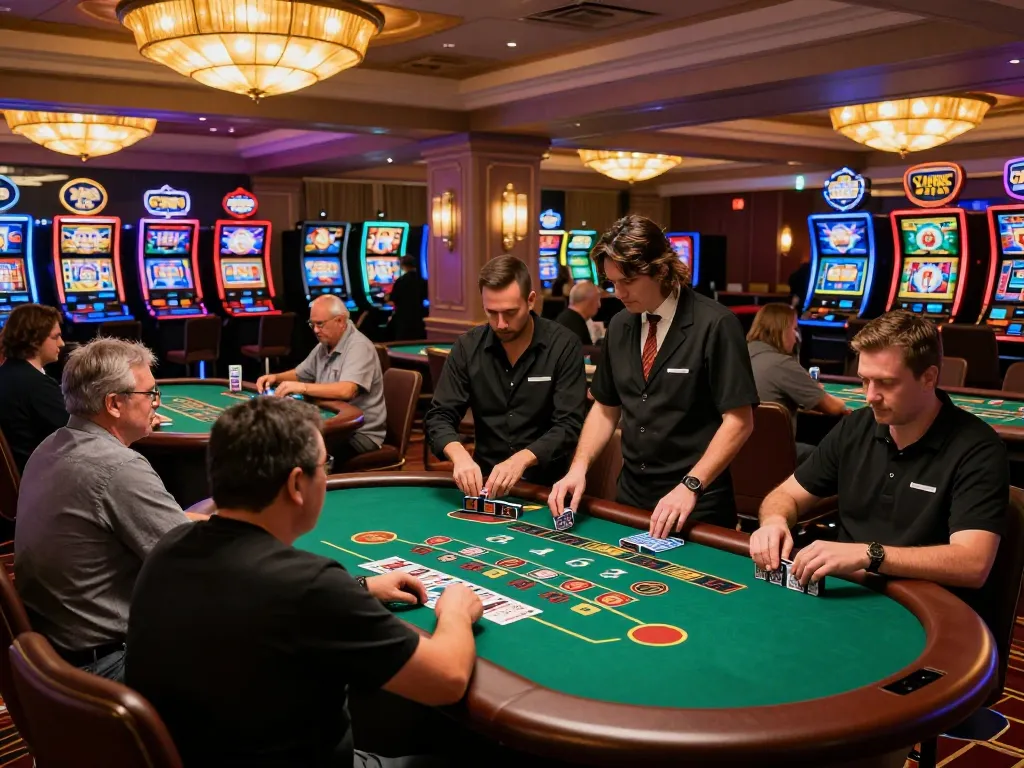 Players enjoying blackjack action at CM88 casino, showcasing strategic gameplay and excitement.