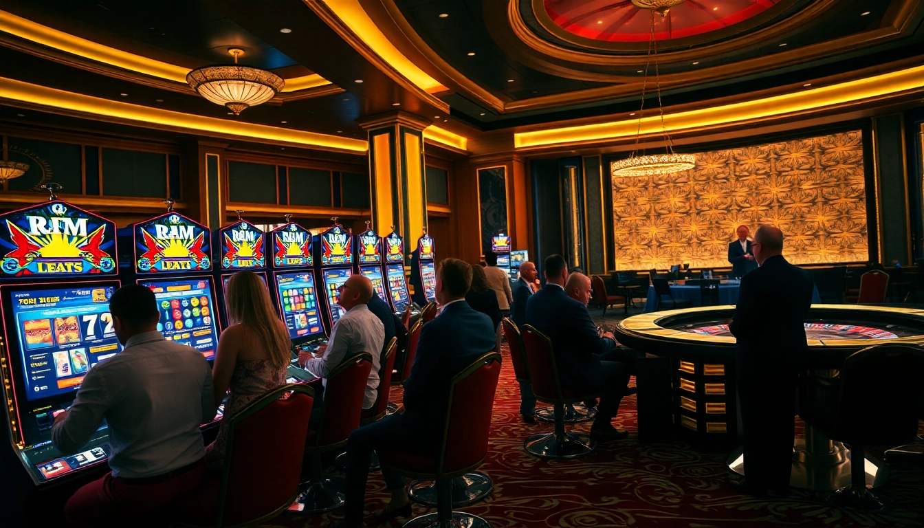 Experience the excitement at https://kong88.win with vibrant slot machines and a luxurious casino ambiance.