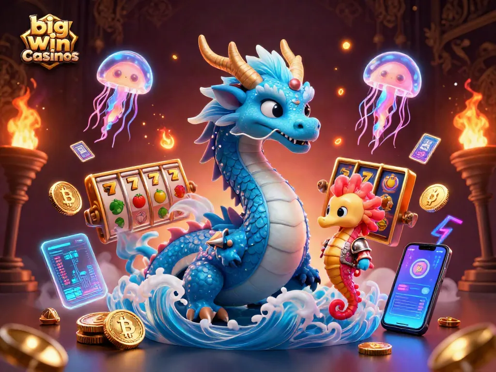 Experience the excitement of big win casinos with vibrant 3D characters and dynamic gaming elements.