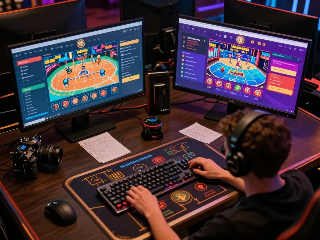 Engaging gameplay from sunwin showcasing a focused player strategizing bets at home