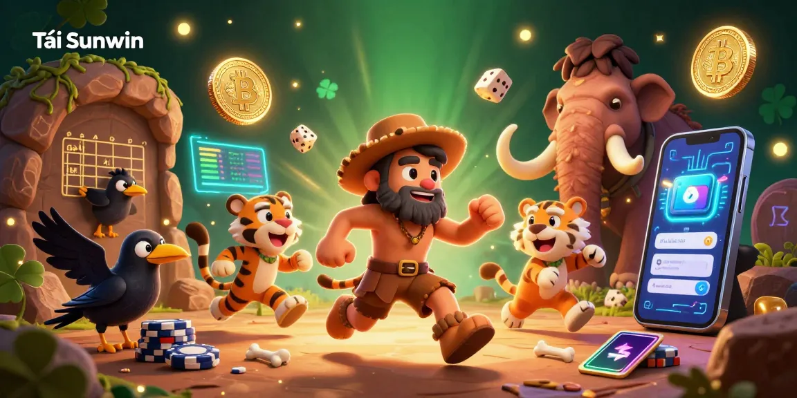 Tải Sunwin offers an exciting way to experience immersive gaming with engaging characters in a vibrant prehistoric casino.