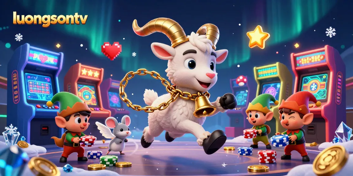 Experience thrilling action at luongsontv's sports betting casino filled with dynamic characters and vibrant gaming elements.