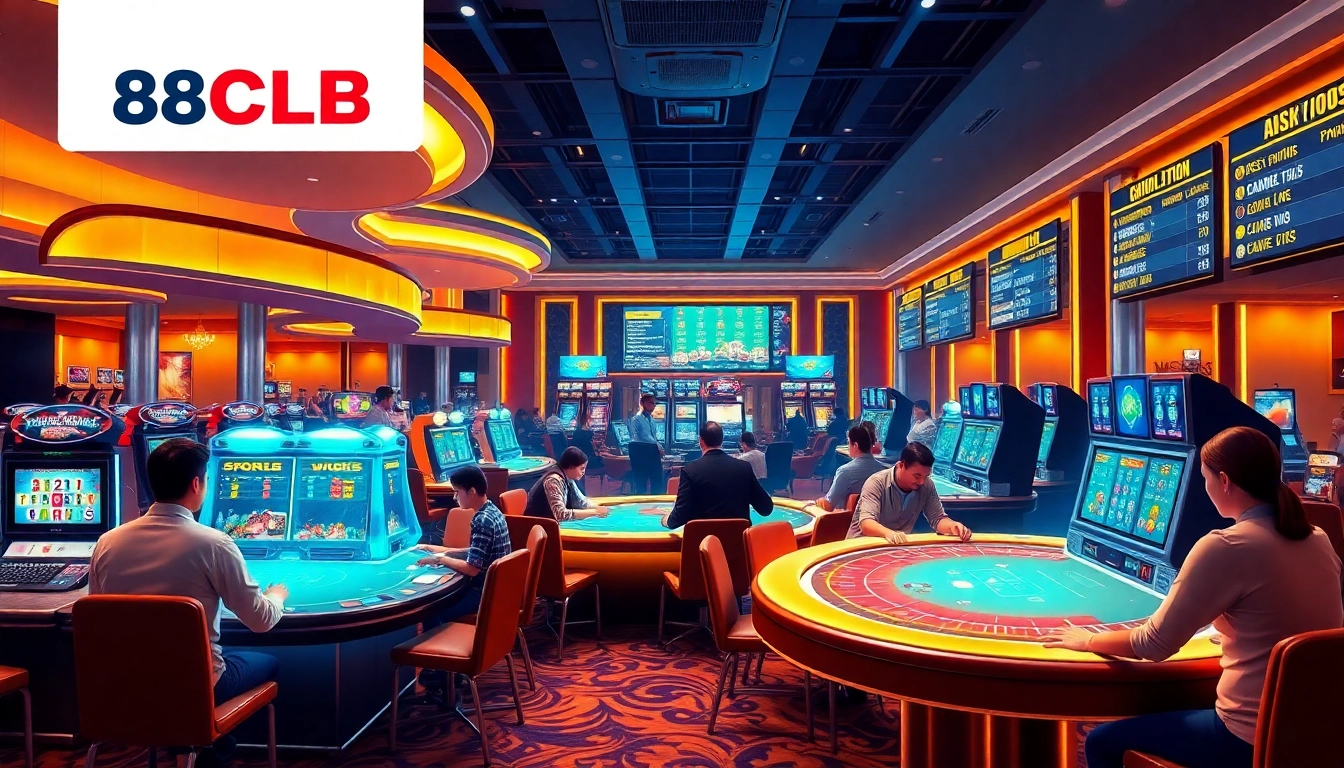 Experience the immersive gaming scene at https://88clb.bond/ with vibrant tables and live dealers for unforgettable entertainment.
