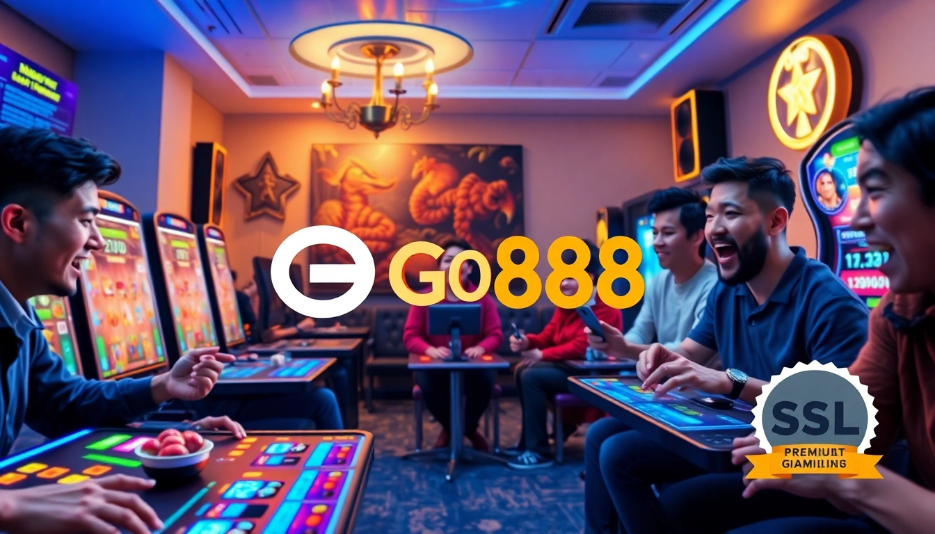 Players enjoying diverse games on the GO88 platform with a secure gaming atmosphere.