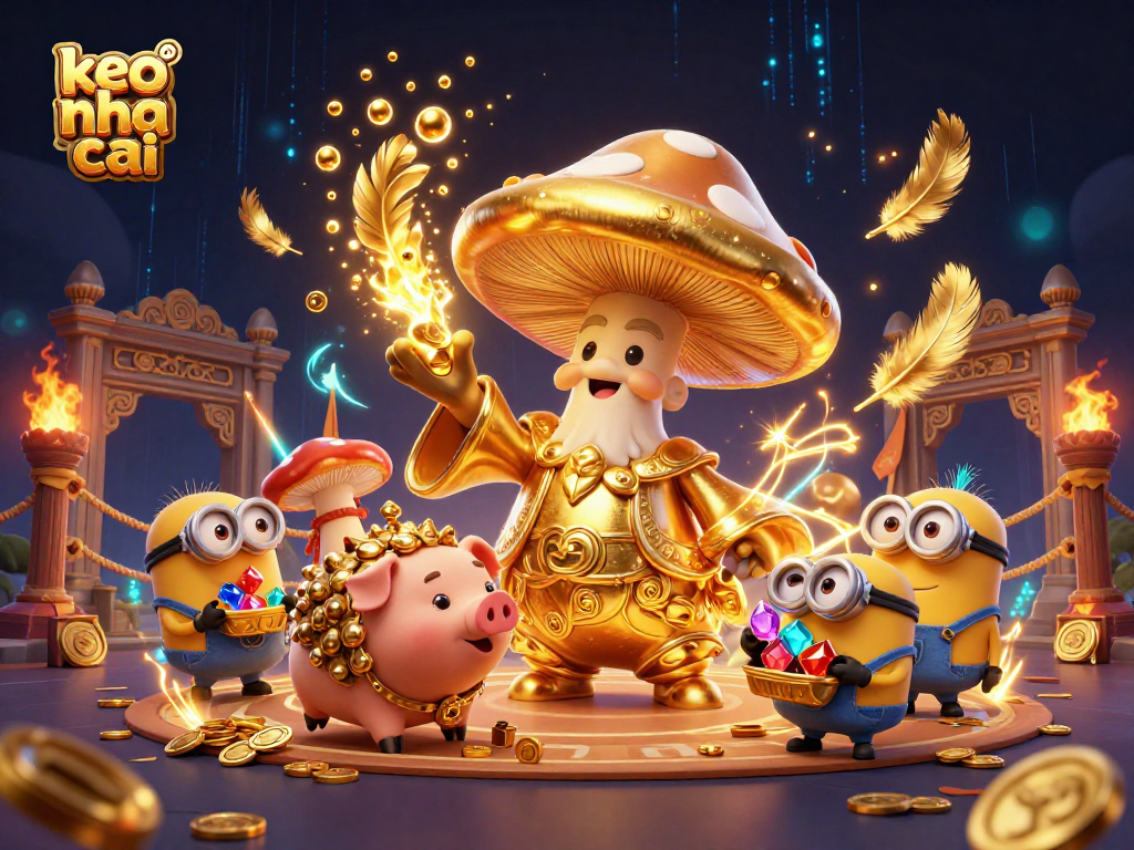 Engage in thrilling gaming with keo nha cai as magical characters transform the casino world with treasure.
