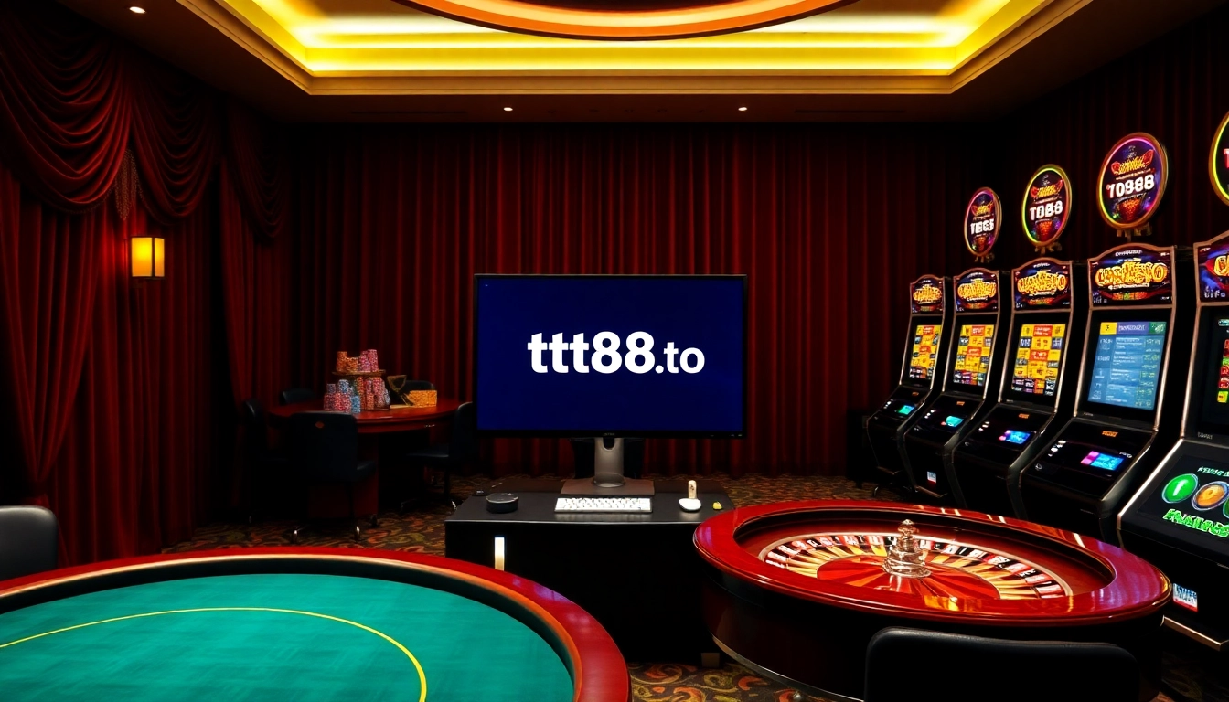 Experience high-stakes excitement with live action at https://tt88.to/ featuring a luxurious casino atmosphere.