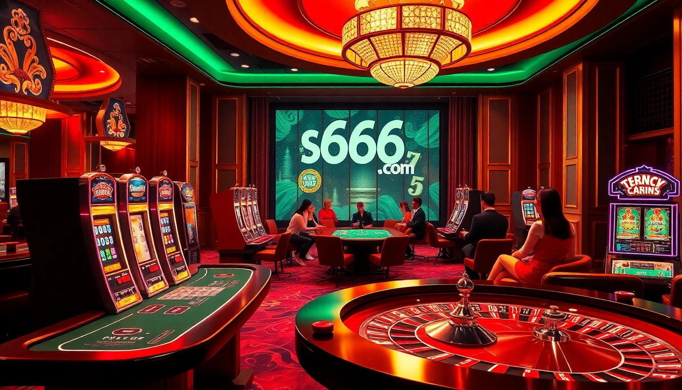 Experience thrilling gambling at s666 com with exciting casino tables, vibrant slot machines, and immersive gameplay.